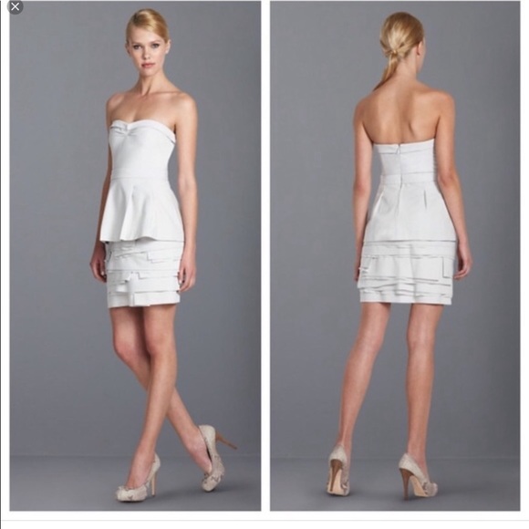 BCBGMaxAzria Dresses & Skirts - 🆕 🎉 BCBG Maxazria White Annika Dress NWOT!